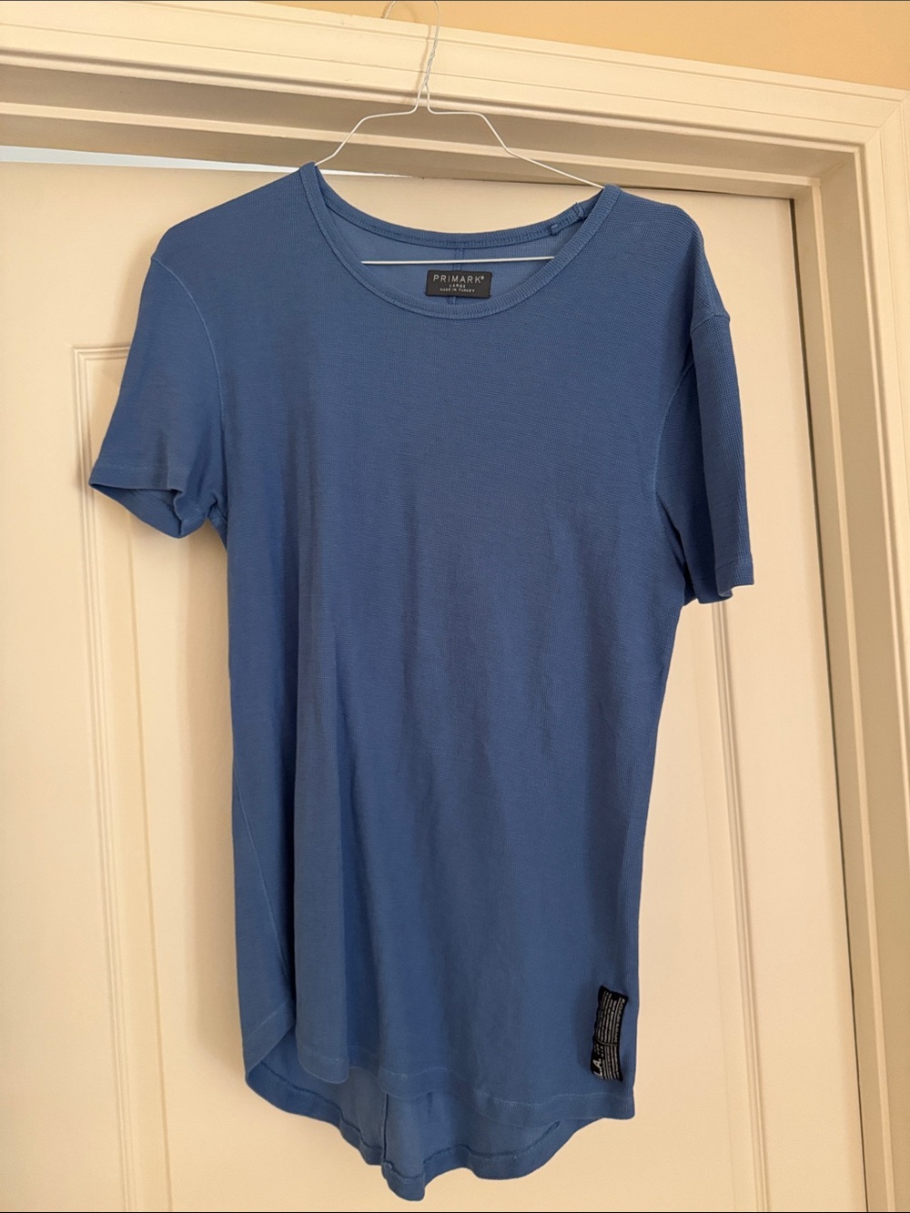 Primark Men’s Dusty Blue Short Sleeve Crewneck Tee